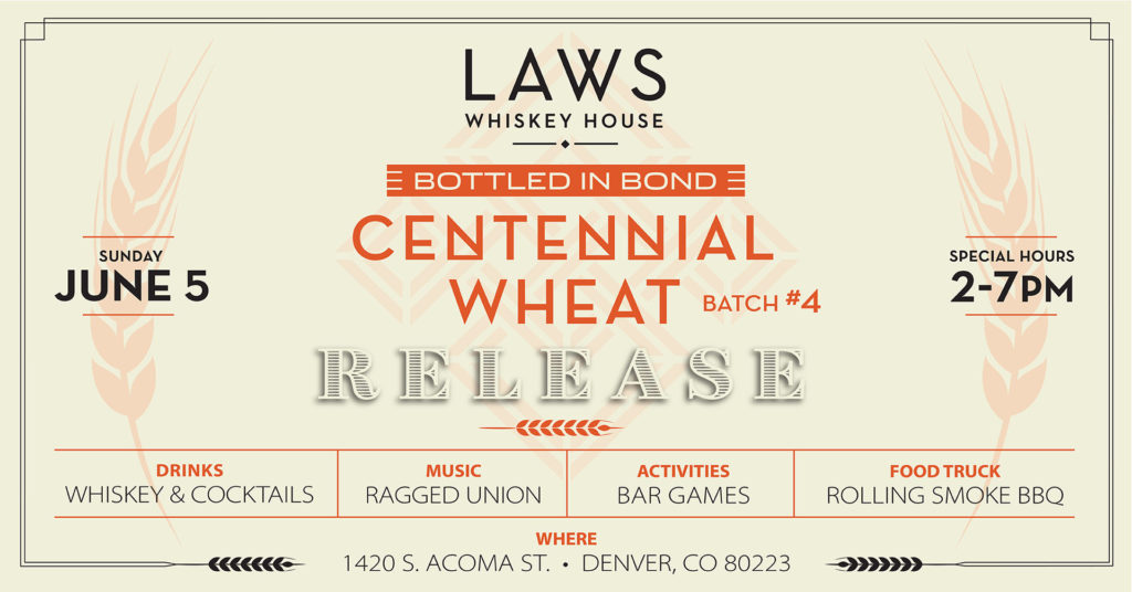 Laws Whiskey House Centennial Wheat Release