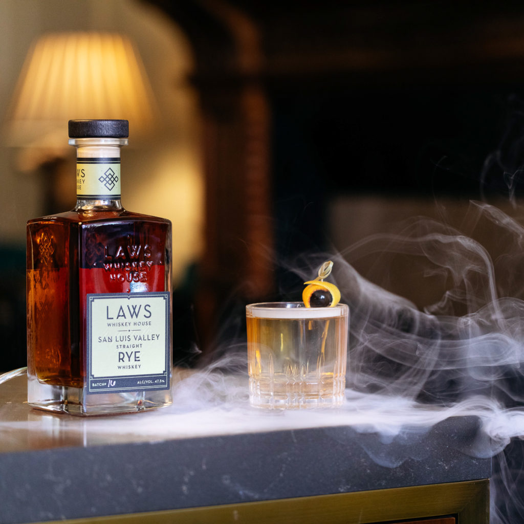 Laws Whiskey House Smoked Old Fashioned